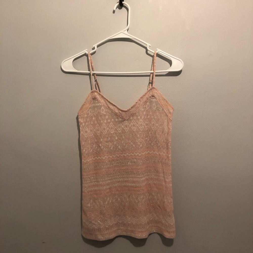 American eagle pink tank top